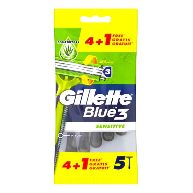 -*GILLETTE BLUE 3 SENSIT X 5