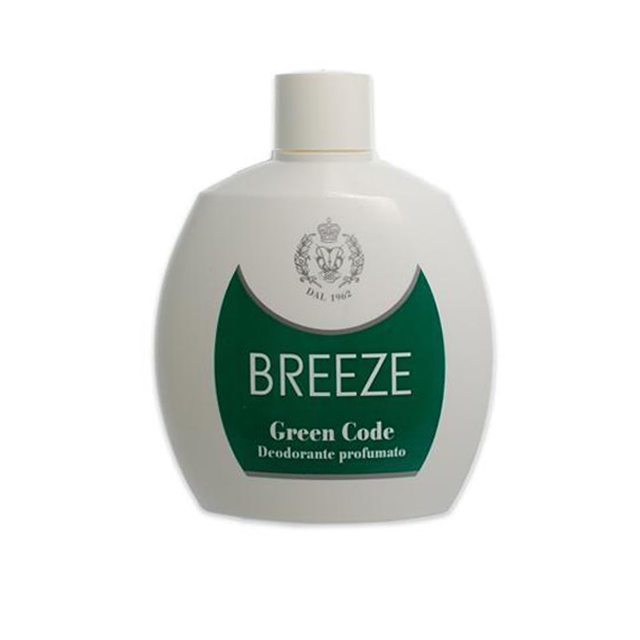 BREEZE GREEN CODE DEO 100ML SQZ