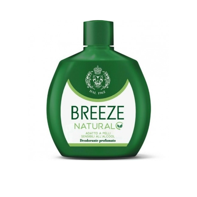 BREEZE DEO 100ML SQZ NATURAL ESS