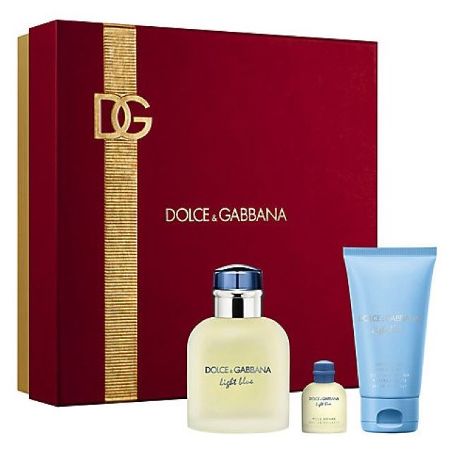 D&G LIGHT BLUE H EDT 75+B/S+MINIATU