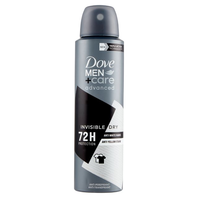 -*DOVE MEN DEO ADV INVISIBLE DRY