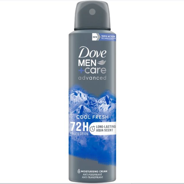 -*DOVE MEN DEO COOL ADV 150ML