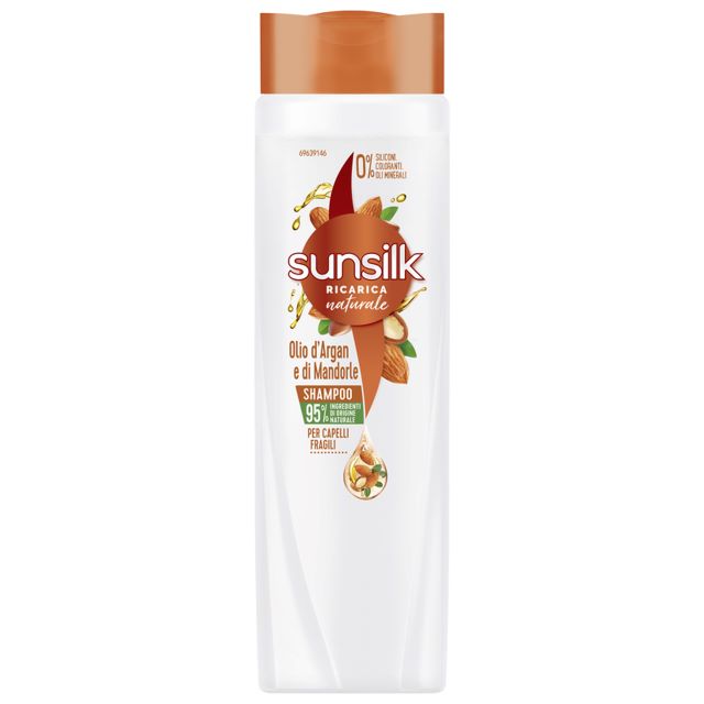 -*SUNSILK SHA ARGAN&MANDORLA 250ML